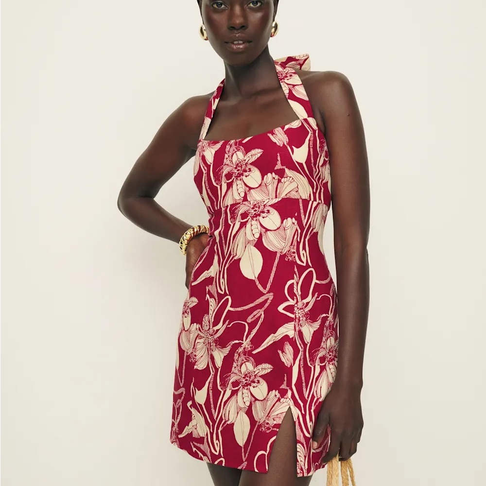 Reformation Isha Linen Dress